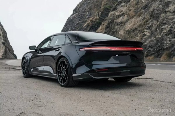 Электромобиль Lucid Air установил новый рекорд Гиннесса (3 фото)