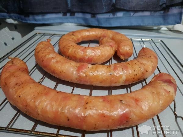 Рецепт: Колбаски куриные - В натуральной оболочке.