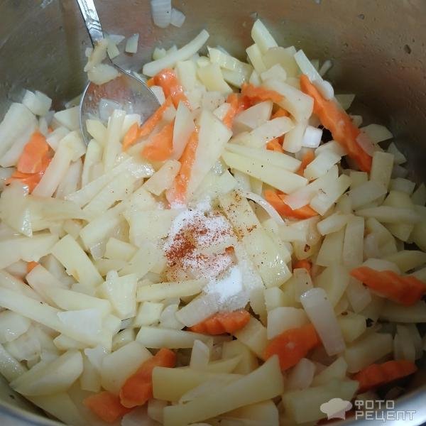 Рецепт: Удон с овощами и курицей - Суп с лапшой удон с курицей, яйцом и овощами. Ужин в азиатском стиле.