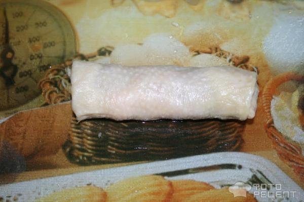 Рецепт: Колбаски куриные - в оболочке из куриной кожи