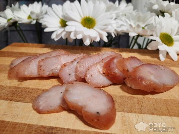 Рецепт: Колбаски куриные - В натуральной оболочке.