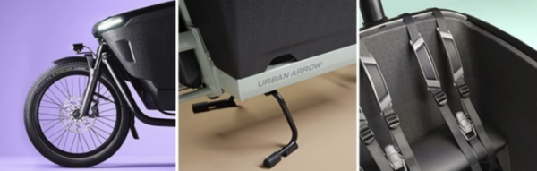 Новый электровелосипед Urban Arrow позволяет перевозить до четырёх детей (4 фото)