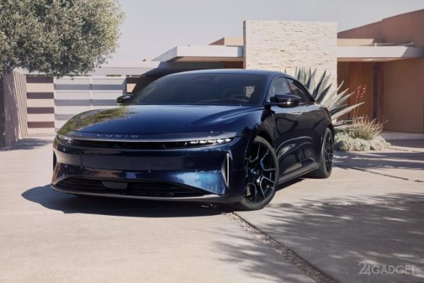 Электромобиль Lucid Air установил новый рекорд Гиннесса (3 фото)