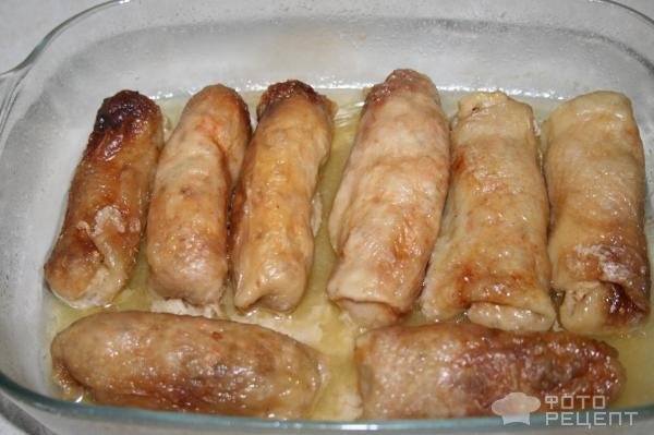 Рецепт: Колбаски куриные - в оболочке из куриной кожи