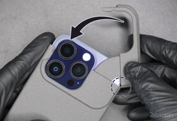 Энтузиаст создал чехол для iPhone, заменяющий Lightning на USB-C (4 фото)