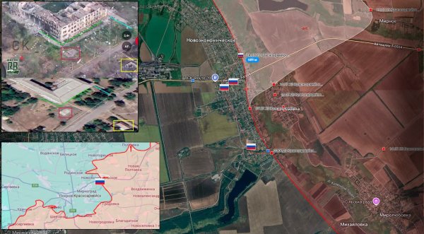 ВС РФ всё ближе к освобождению Красноармейска и Димитрова ВС РФ всё ближе к освобождению Красноармейска и Димитрова