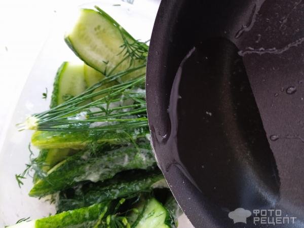 Рецепт: Малосольные огурчики за 8 часов - Изумрудные, хрустящие и без рассола