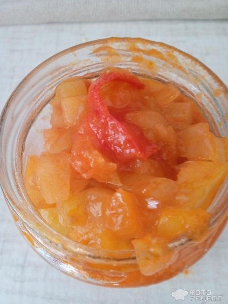 Рецепт: Салат из кабачков на зиму "Анкл Бенс" - Бюджетный по цене, готовится быстро, съедается в первую очередь