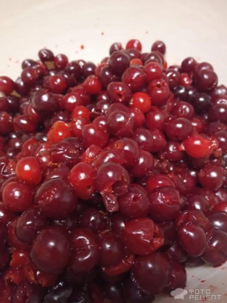 Рецепт: Вишневое варенье - Одновременно готовим два продукта!