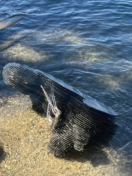 Статуя Сатоши Лугано выздоровела после кражи и вандализма