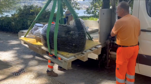 Статуя Сатоши Лугано выздоровела после кражи и вандализма