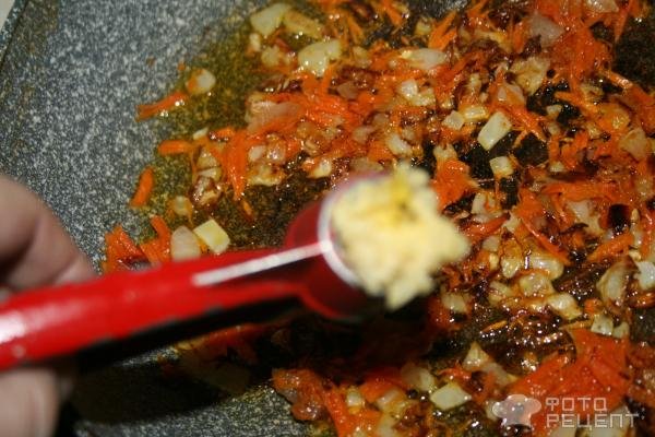 Рецепт: Жареные огурцы - закуска с пассерованными овощами