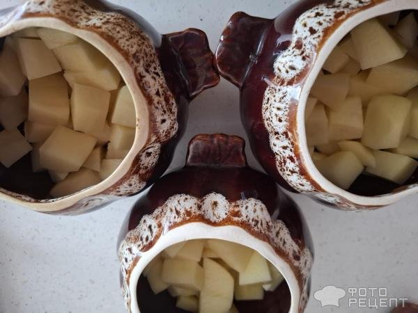 Рецепт: Филе минтая запеченое с картофелем - Вкусная диета.