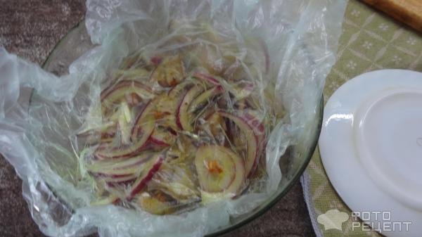 Рецепт: ХЕ из стейков кеты - Очень нежное и вкусное блюдо.