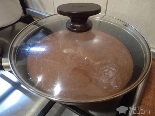 Рецепт: Тортик на сковородке - с творогом и щавелем