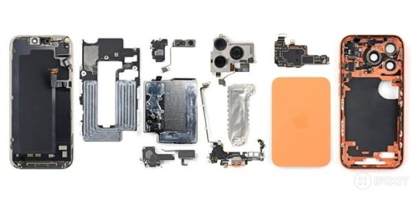 iFixit показала внутреннее устройство iPhone 17 Pro и высоко оценила его ремонтопригодность (видео) iFixit показала внутреннее устройство iPhone 17 Pro и высоко оценила его ремонтопригодность (видео)