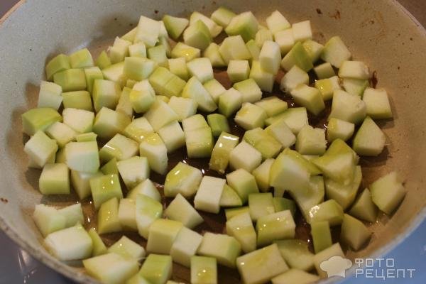 Рецепт: Паста с цукини и креветками - в сливках