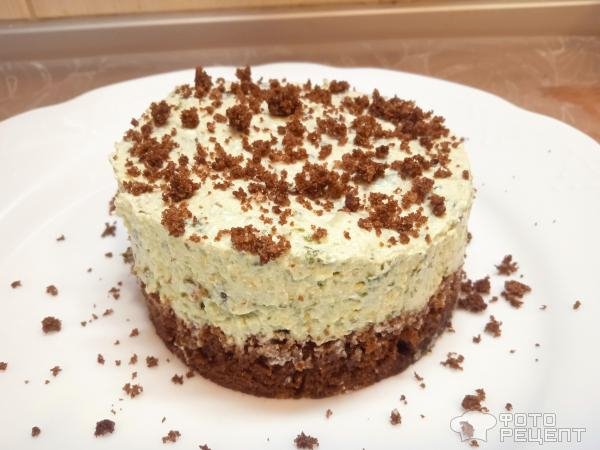 Рецепт: Тортик на сковородке - с творогом и щавелем