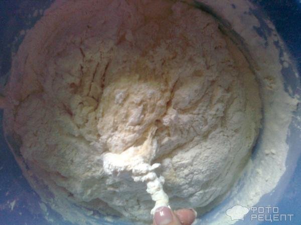 Рецепт: Тесто дрожжевое для печеных пирожков - Опарное в духовке на 50 пирожков (больших)