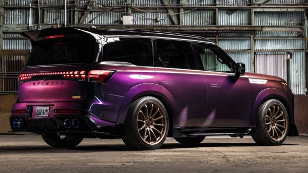 Внедорожник Infiniti QX80 обрел &laquo;сердце&raquo; суперкара Nissan GT-R