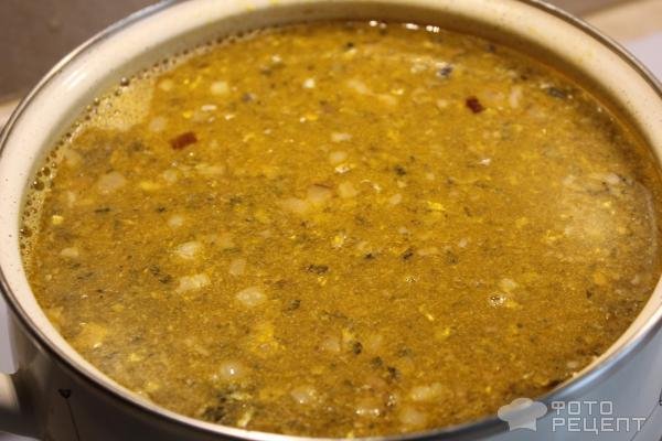 Рецепт: Суп из рыбной консервы - С сыром плавленым