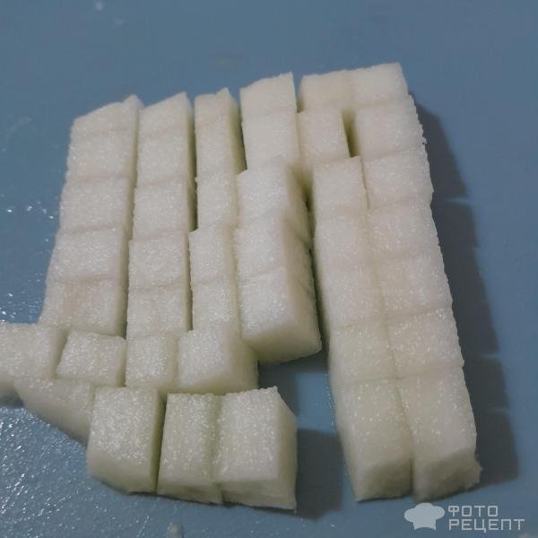 Рецепт: Консервированная "Дыня" на зиму - Купили несладкую дыню? Варим варенье из дыни с лаймом на зиму!