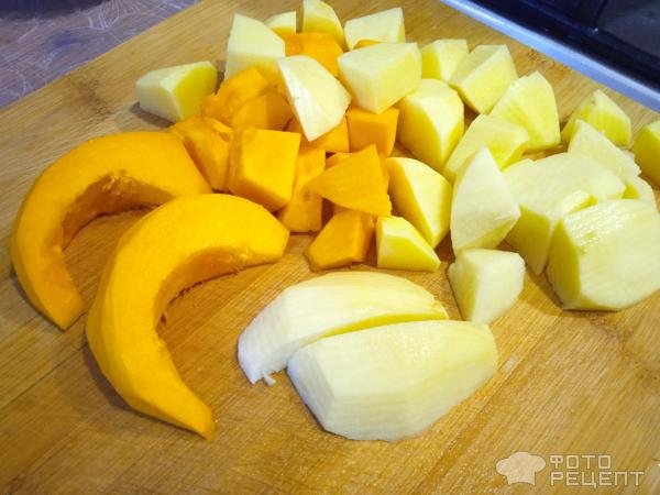 Рецепт: Тушенное мясо с овощам - тушеная свинина с сезонными овощами