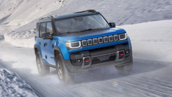 Представлен электрический внедорожник Jeep Recon