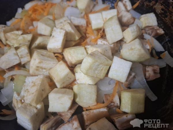 Рецепт: Теплый овощной салат - Готовлю с любовью.