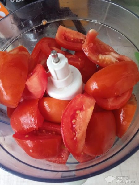 Рецепт: Хренодер - Удачный хренодер. Ароматный и пикантный. С болгарским перцем и чесноком