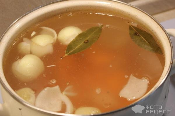 Рецепт: Морковный крем-суп - На свиных ребрах!