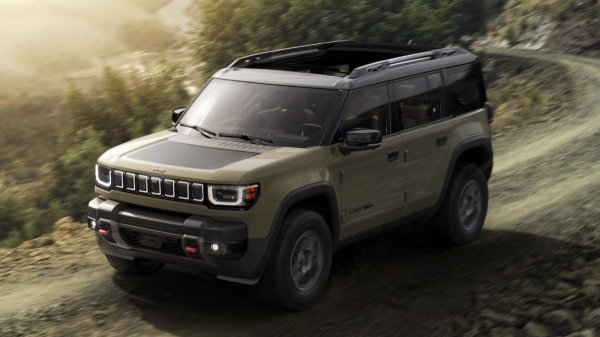 Представлен электрический внедорожник Jeep Recon