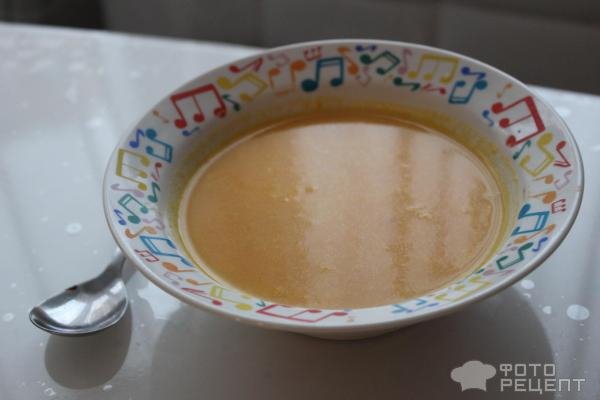 Рецепт: Морковный крем-суп - На свиных ребрах!