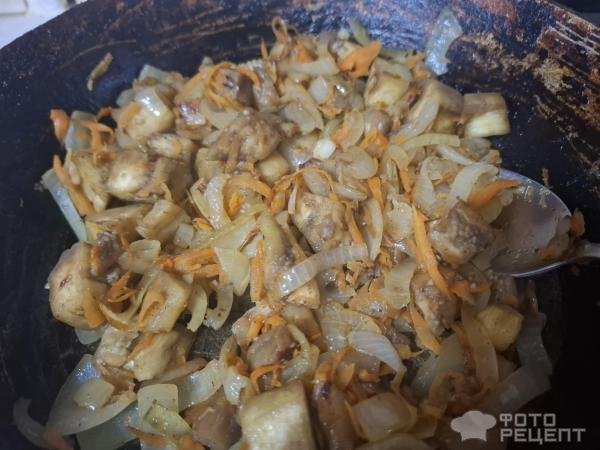 Рецепт: Теплый овощной салат - Готовлю с любовью.