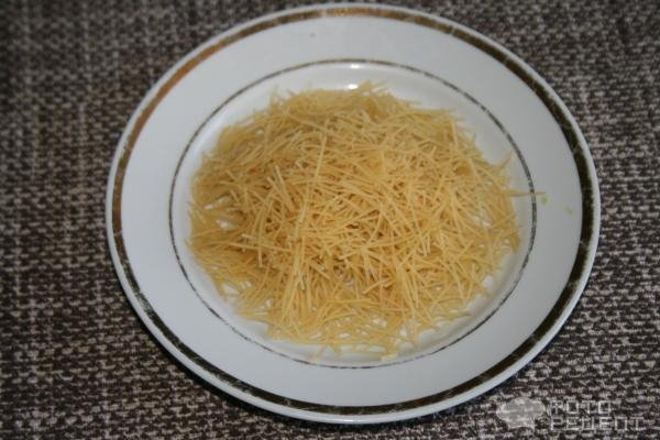 Рецепт: Вермишелевый суп на курином бульоне - насыщенный вкус Рецепт: Вермишелевый суп на курином бульоне - насыщенный вкус