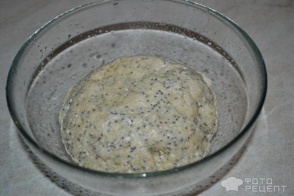 Рецепт: Печенье творожное - С чиа и вареньем из черной смородины