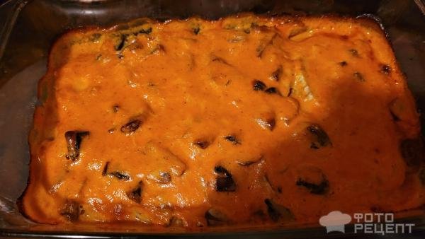 Рецепт: Жареные кабачки в грибном соусе - ароматное блюдо в духовке Рецепт: Жареные кабачки в грибном соусе - ароматное блюдо в духовке