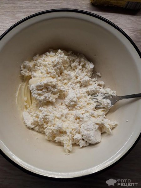 Рецепт: Творожное печенье Слойка - Вкусное домашнее печенье!