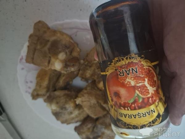 Рецепт: Свинные ребрышки в духовке - Готовлю с любовью.