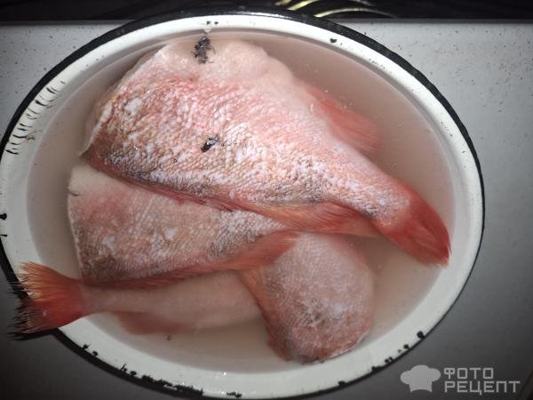 Рецепт: Жареный морской окунь - Готовлю с любовью.