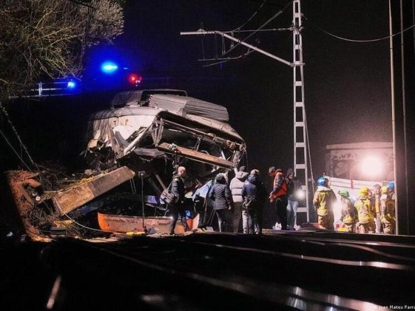 В Испании произошло очередное смертельное железнодорожное крушение