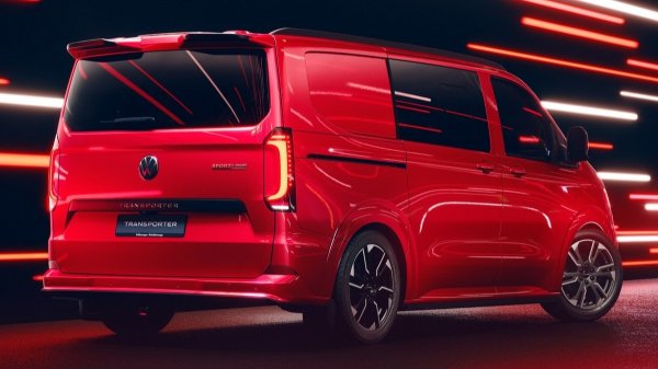 Представлен драйверский фургон Volkswagen Transporter Sportline