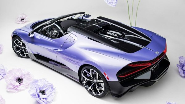 Bugatti W16 Mistral Caroline: цветочное совершенство