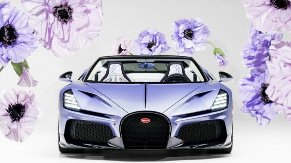 Bugatti W16 Mistral Caroline: цветочное совершенство