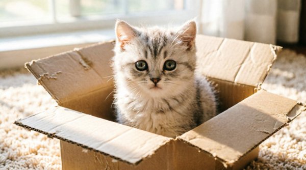 Почему кошки любят коробки