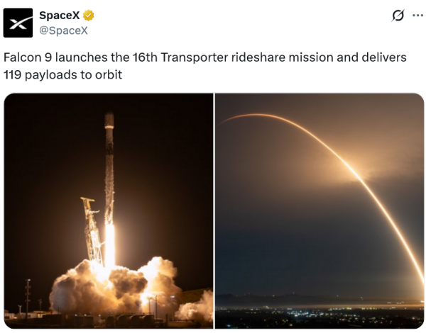 Сообщается, что SpaceX объявила о IPO с потенциальной оценкой в ​​$1,75 трлн.