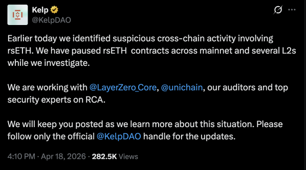 Эксплойт Kelp распространил &laquo;заражение&raquo; по всей экосистеме DeFi: руководители криптовалюты