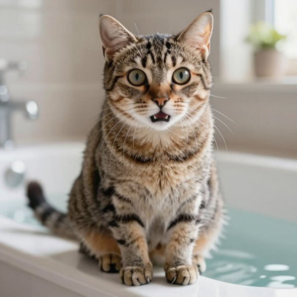 Почему кошки боятся воды