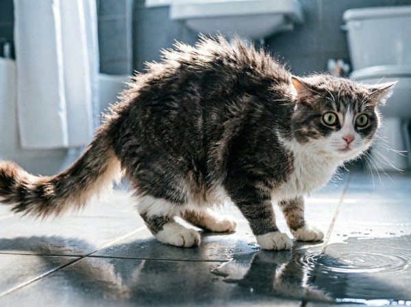 Почему кошки боятся воды