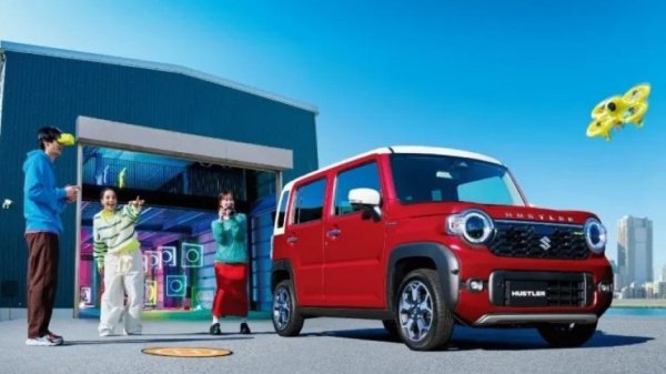 Представлен обновленный паркетник Suzuki Hustler